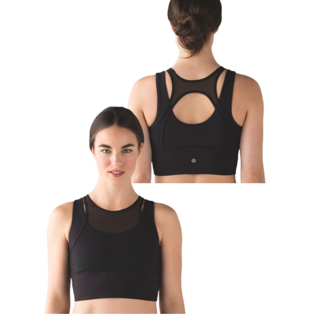 Lululemon Double Tap Sports‎ Bra II, Black - Size 6
